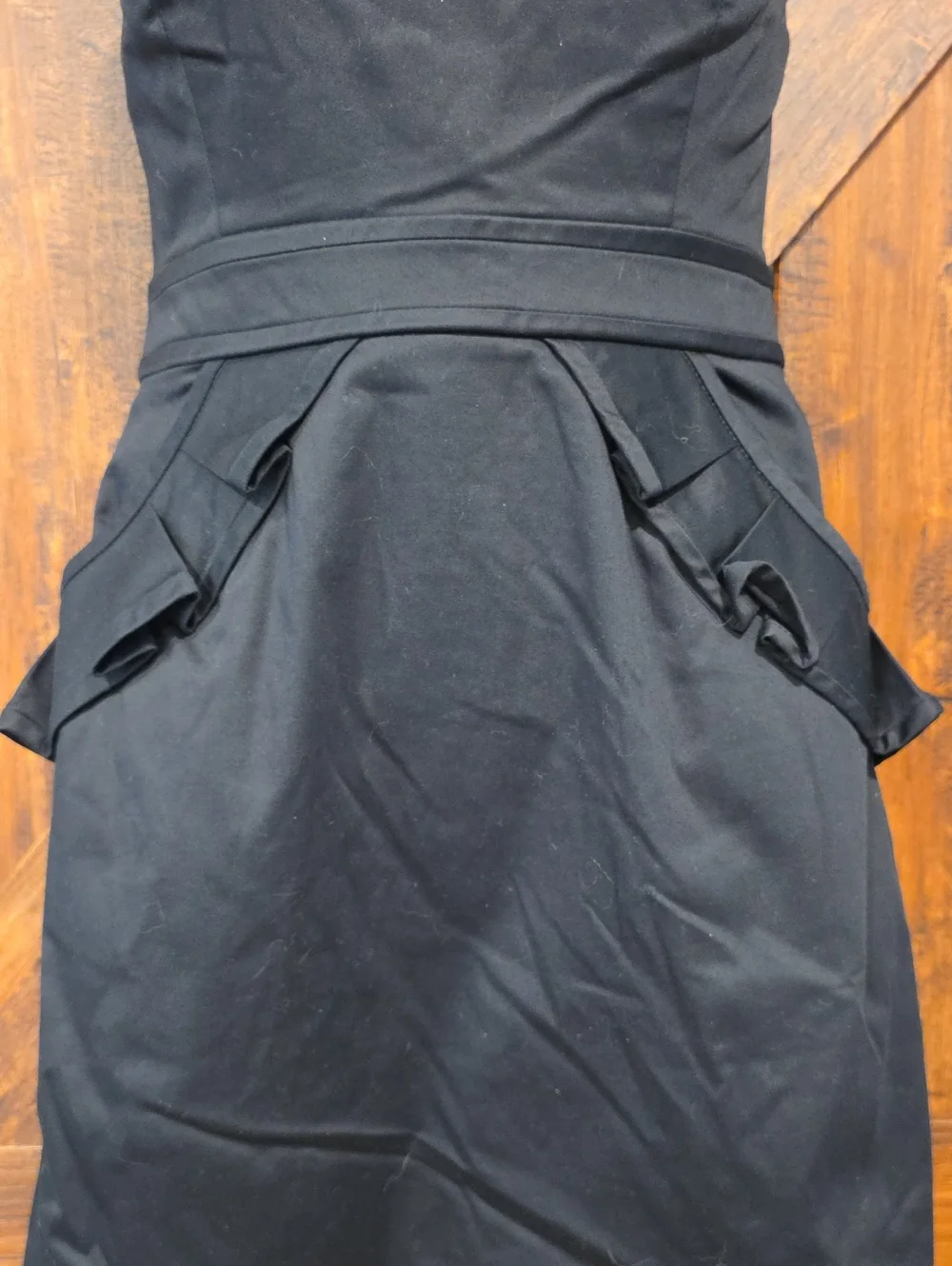 J.Crew Black Strapless Dress 4